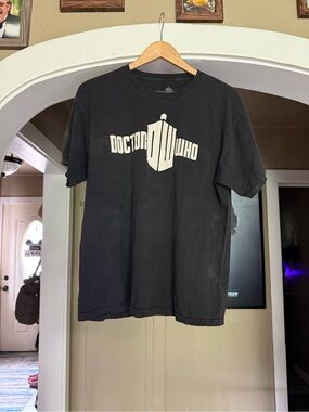 Black Graphic T‑Shirt doctor who